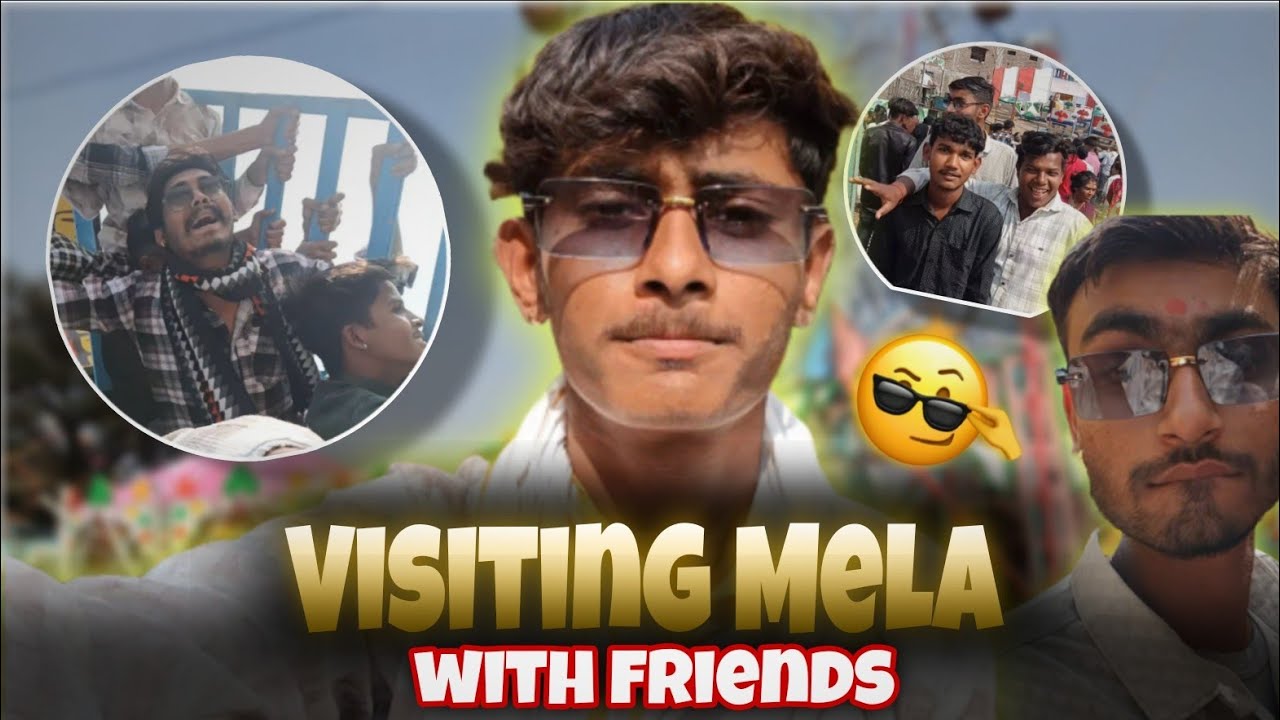 Visiting Mela With Friends 😁 jhule pe dar ka mahol 😅