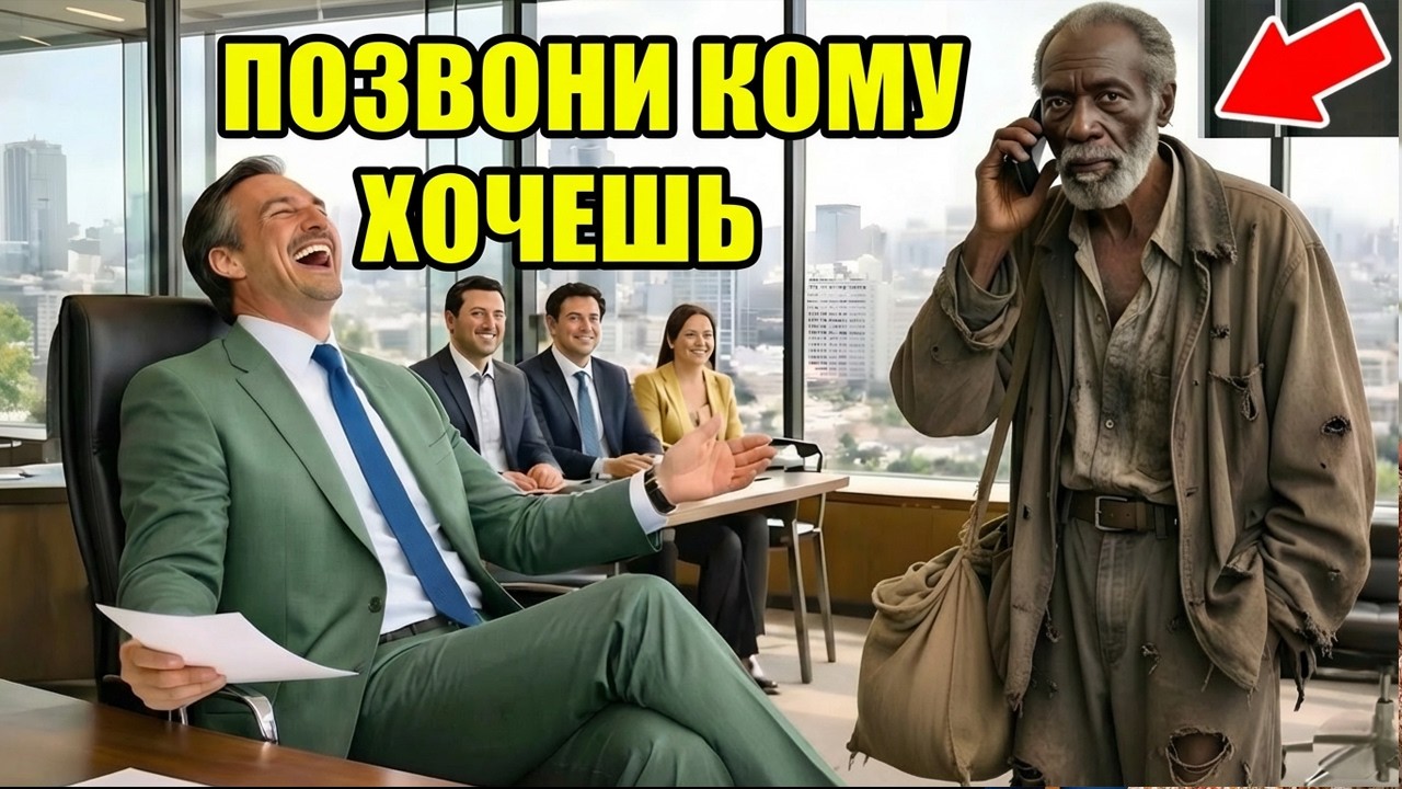 «Звони кому хочешь», — засмеялся миллионер… пока не услышал, кто был на линии