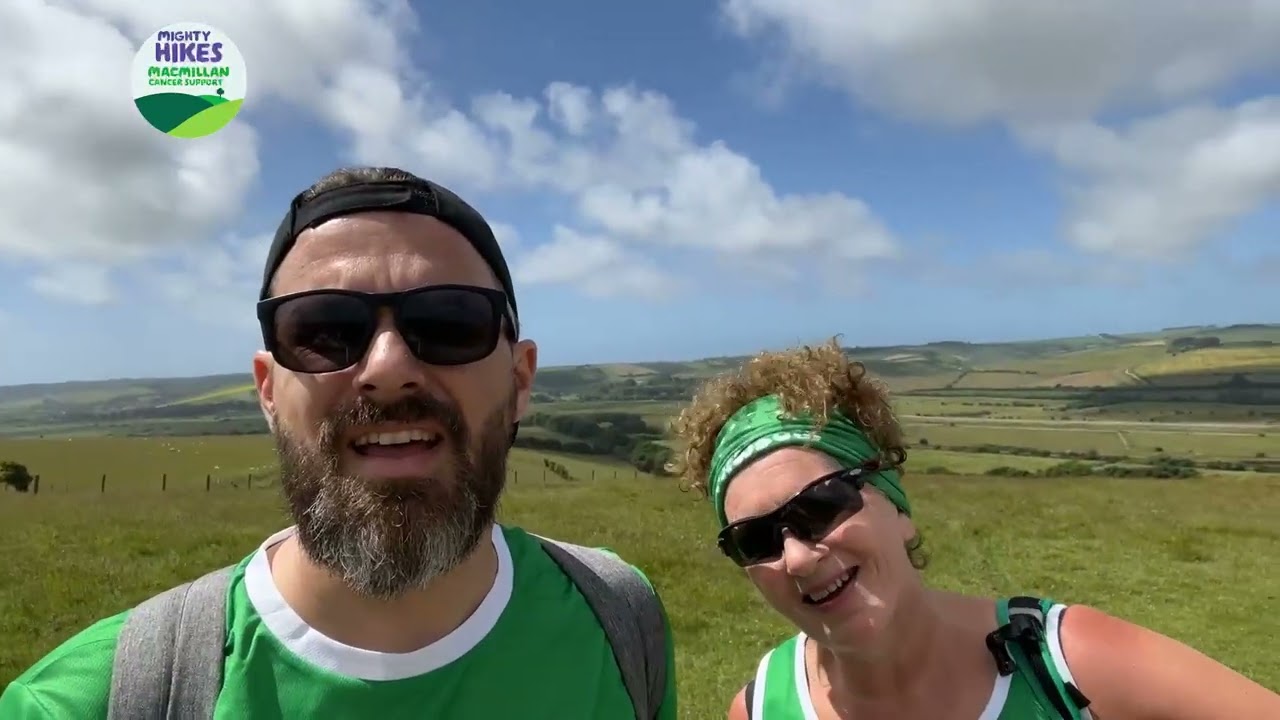 Morag and Chris do the South Coast Mighty Hike.