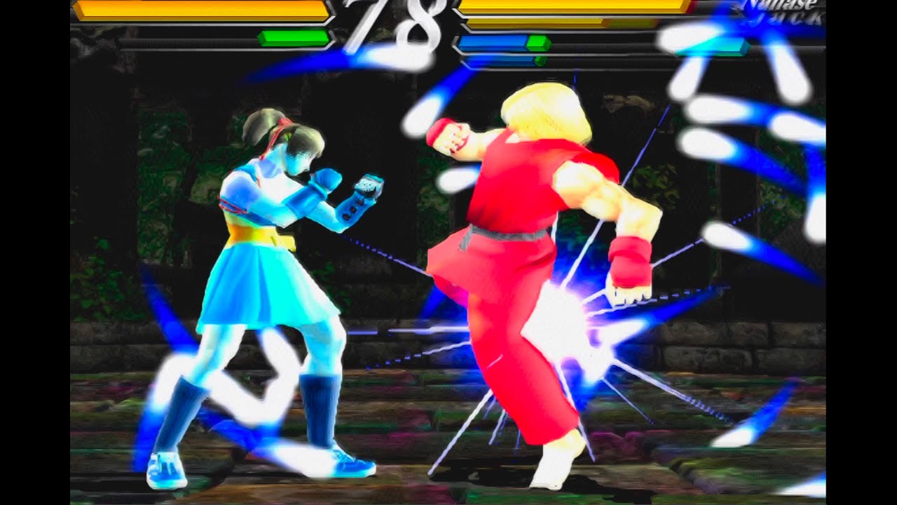 Street Fighter EX3 KEN Playthrough 1440P HDR (PS3)