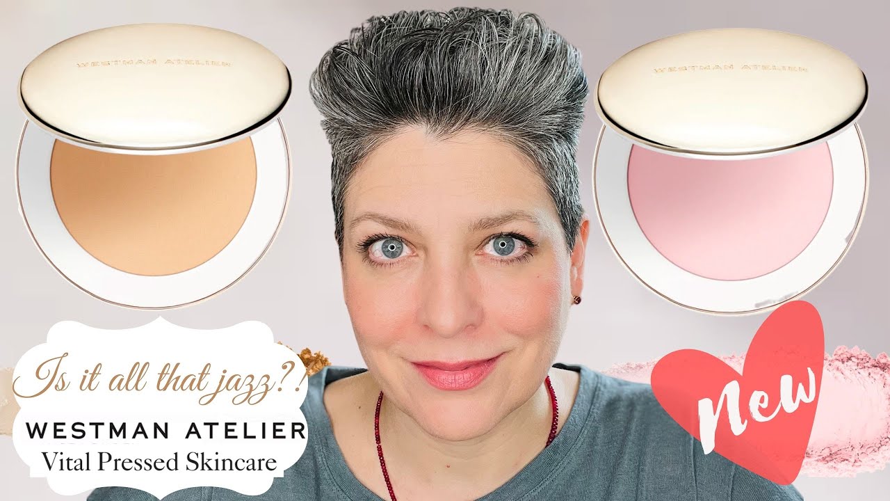 Westman Atelier Vital Pressed Skincare - Пудра для лица - Крем и розовые пузырьки - Неужели все т...