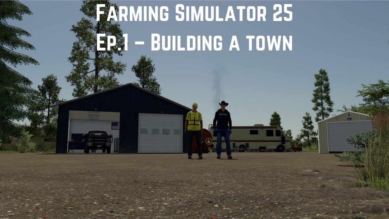 Farming Simulator 25 - Building a town Ep.1