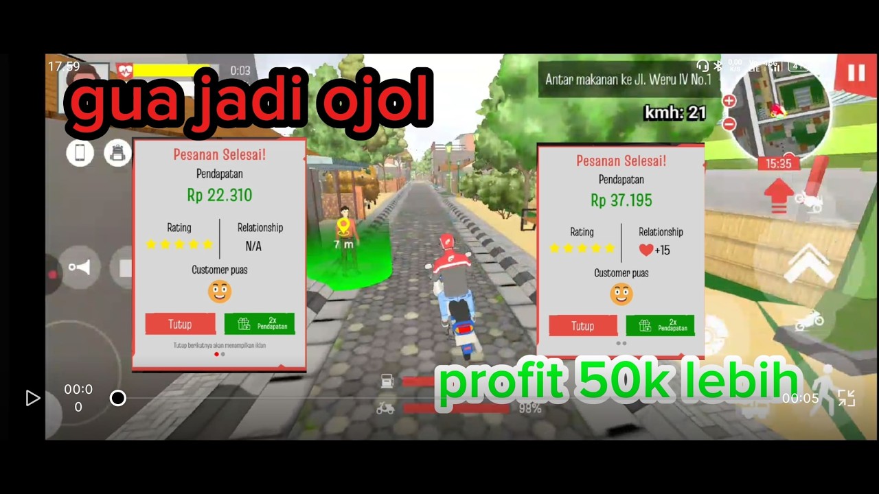 Jadi OJOL cuan banyak cuyyy