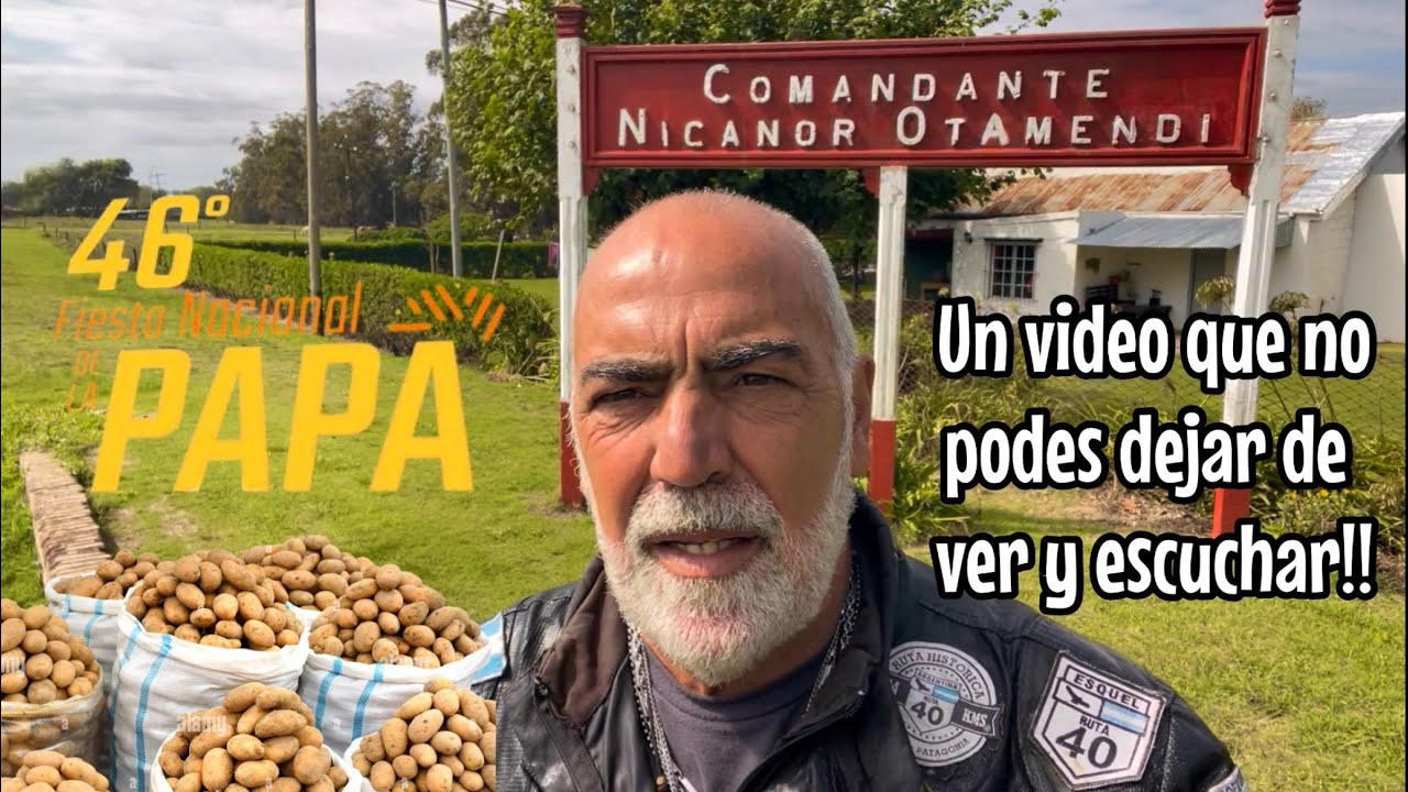 NICANOR OTAMENDI | tierra fértil | Buenos Aires | en moto por Argentina