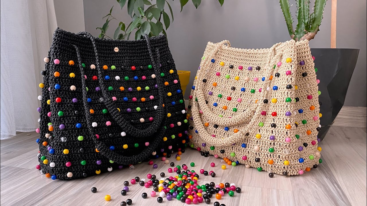 Boncuklu Çanta Yapımı    #boncukluçanta #handmade