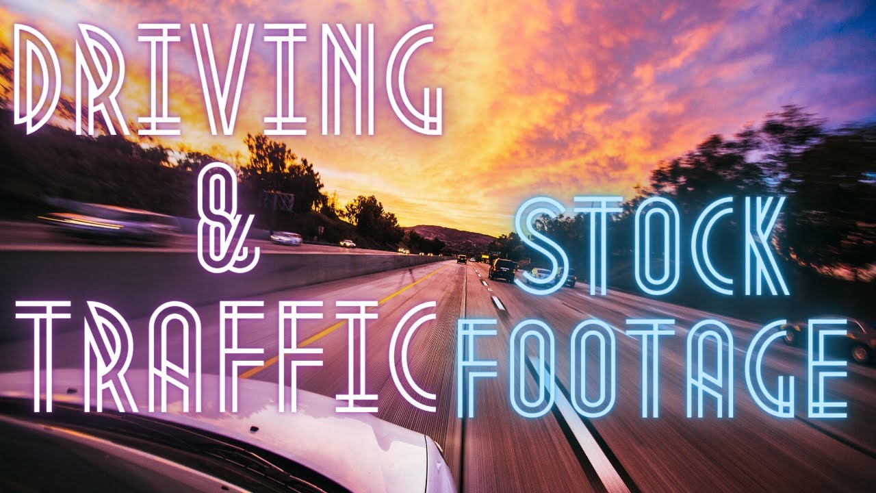 Traffic Stock Footage | Driving B-Roll Video | Royalty Free Stock Footage