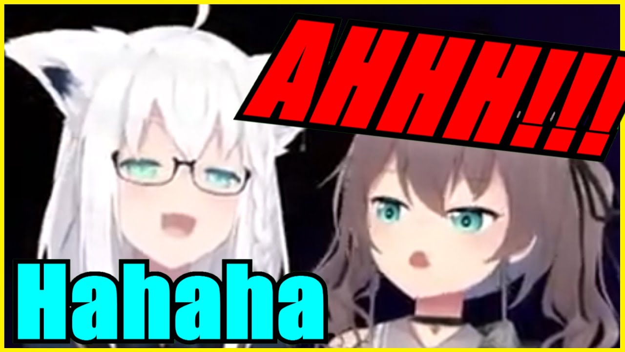 Matsuri Screams While Fubuki Laughs【Horror】【Hololive | Eng Sub】