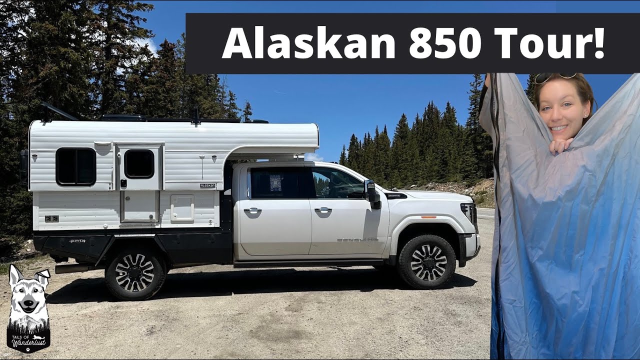 Can You Live in This Truck Camper?  |  Alaskan 850 Truck Camper Tour