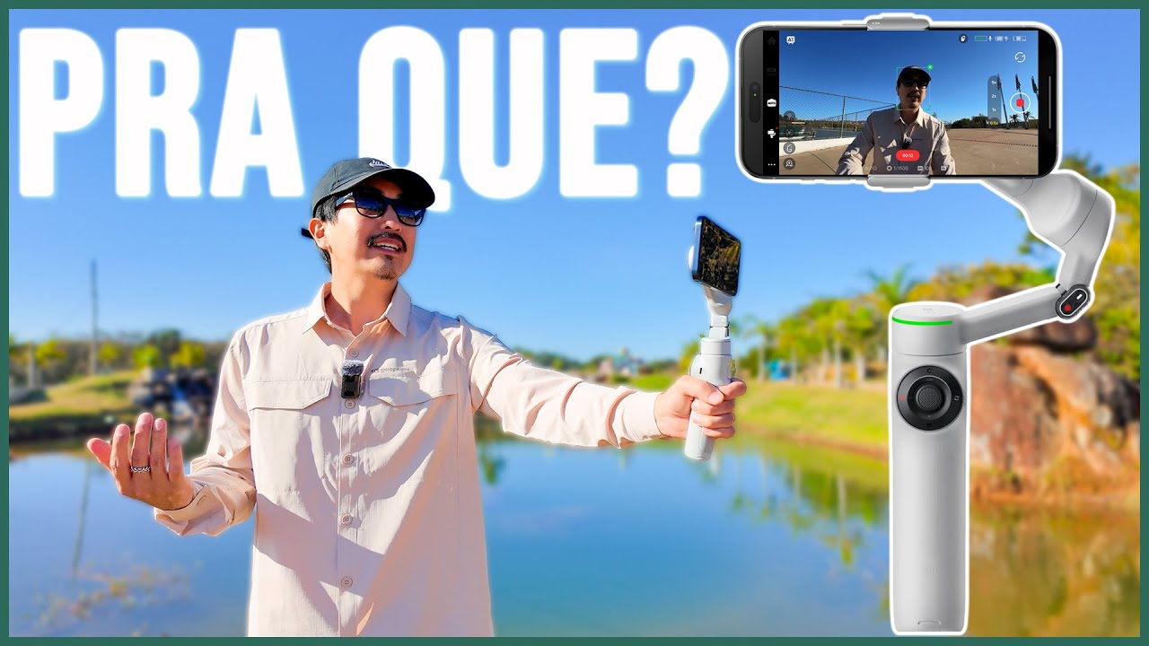 Não é SÓ um gimbal para celular! Review Flow 2 Pro Insta360