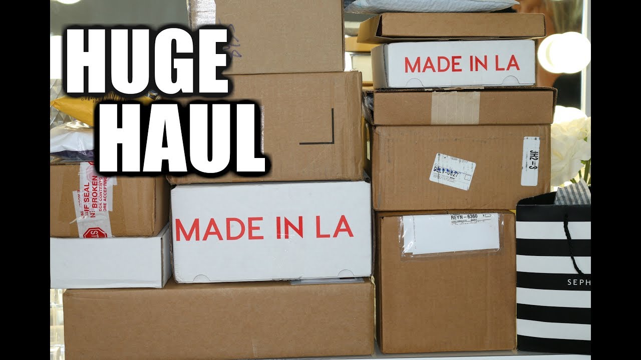 ONE HUGE HAUL - PURCHASED AND PR!