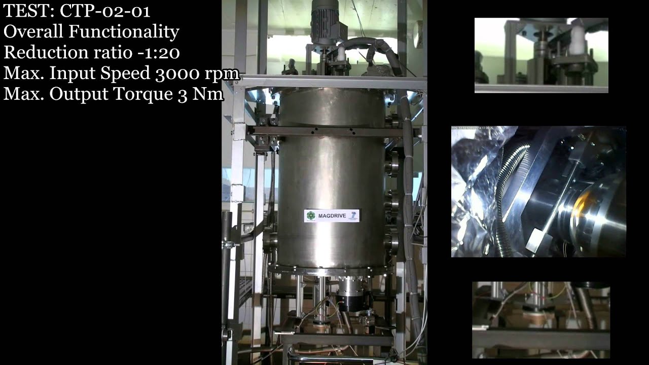 FP7 MAGDRIVE: magnetic-superconductor cryogenic non-contact harmonic drive