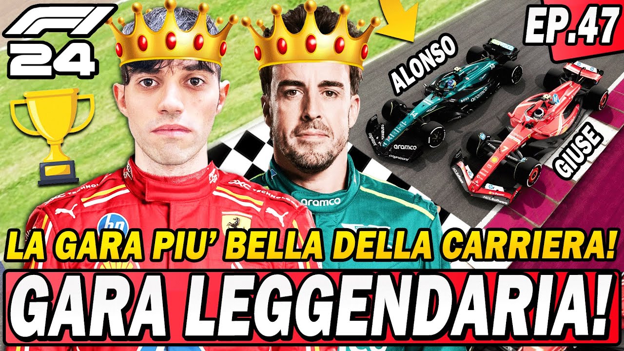 F1 24: LA GARA PIÙ BELLA DELLA CARRIERA! CHE SPETTACOLO!! EP.47