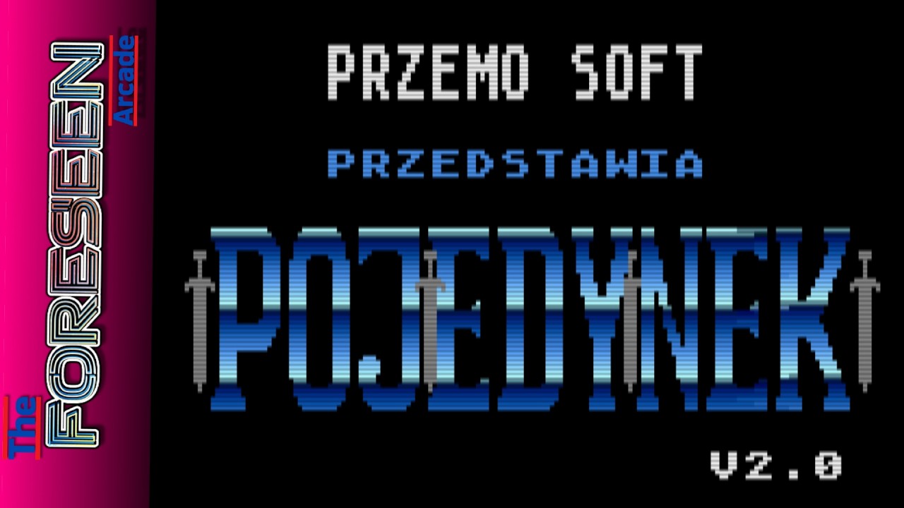 Pojedynek | Duel (v2.0 WIP Build) - Atari 8-Bit Homebrew Gameplay