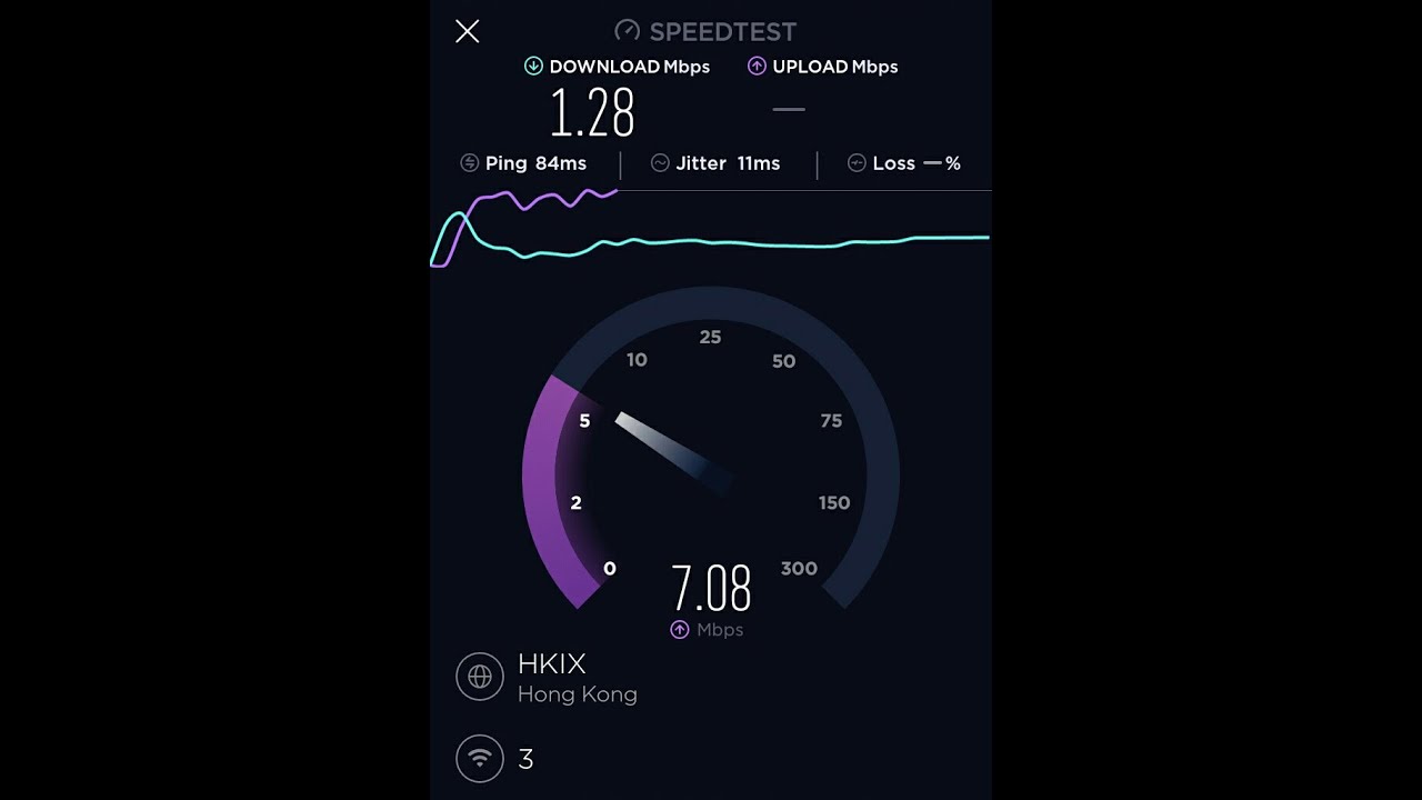 Speed Test Internet Connection in A City - Country From Android Phone | PING speedtest.net App