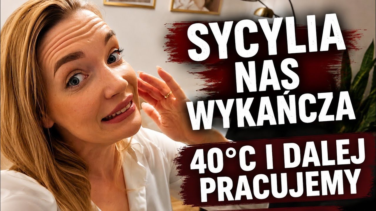 Remont na Sycylii nas wykańcza… 40°C, a my dalej pracujemy!