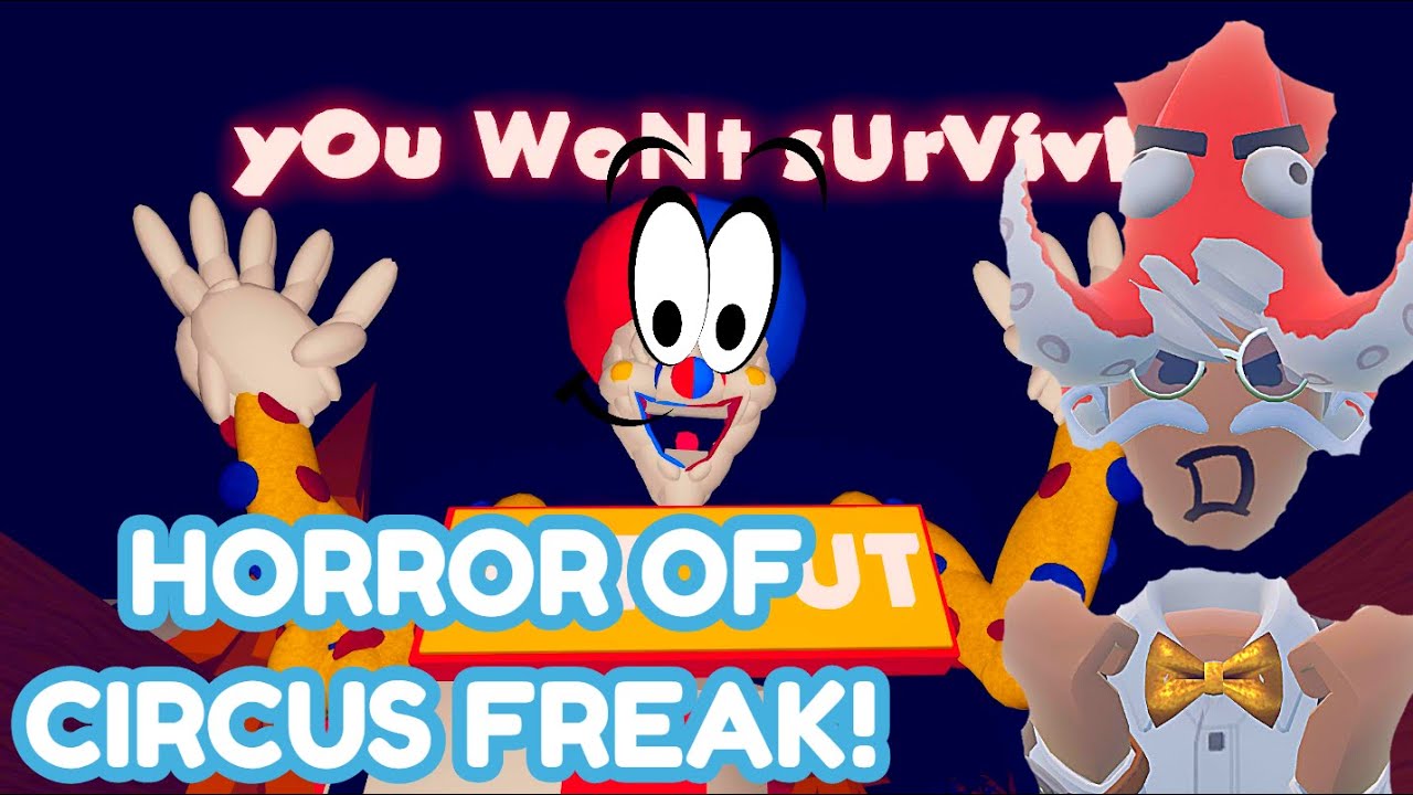 We Survived Circus Freak! Rec Room Funny moments