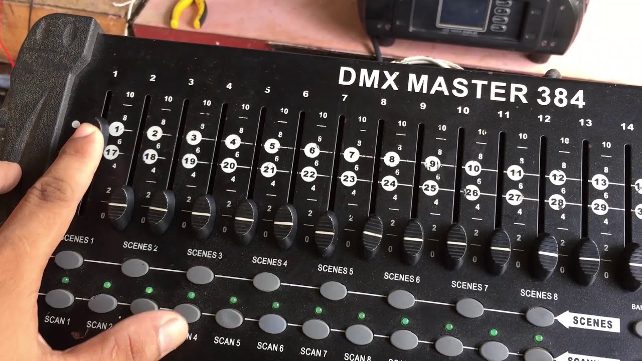 Paano e-program ang Moving Heads Lights gamit ang DMX Controller Tutotial