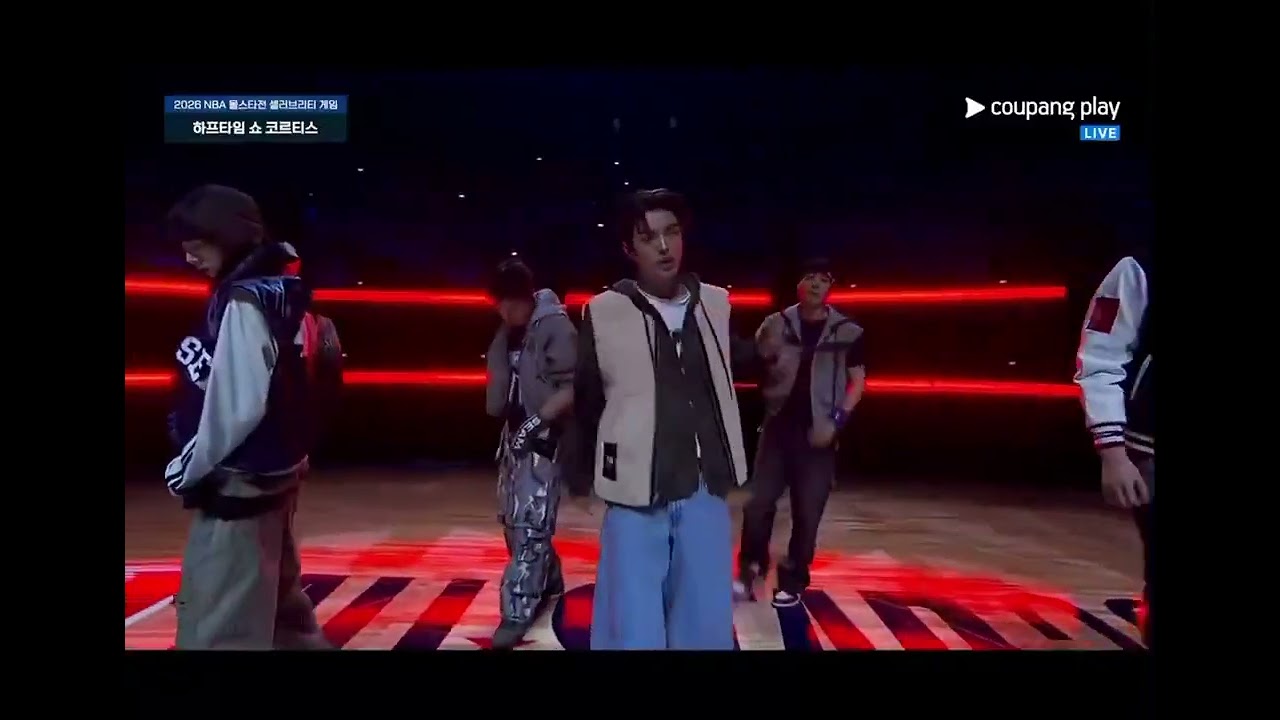 Cortis x NBA live performance Go & Fashion #cortis  #bighit #nba 