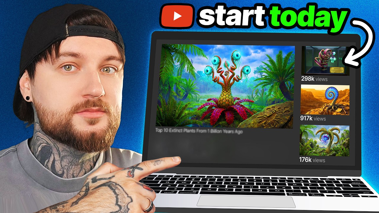 Ten ukryty kanał na YouTube poświęcony sztucznej inteligencji zarobił 100 000 dolar&oacute;w w 3 miesiące