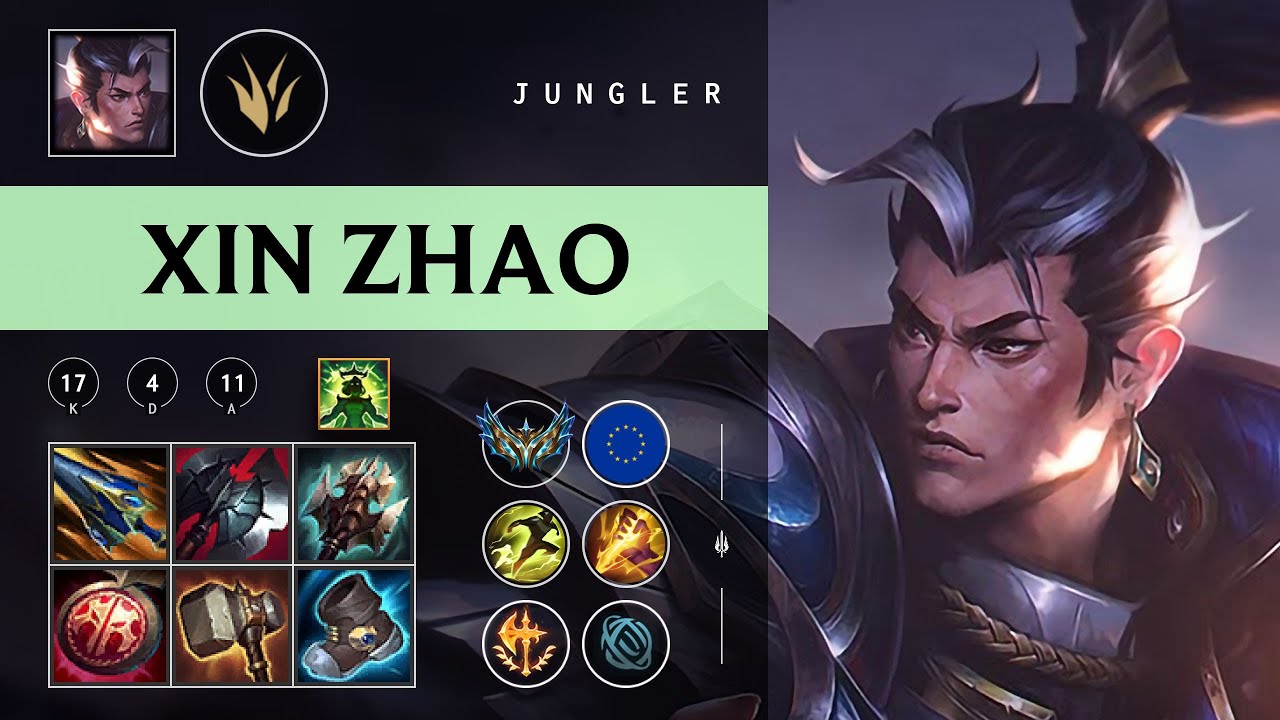 Xin Zhao Jungle vs Jayce - EUW Challenger Patch 26.01