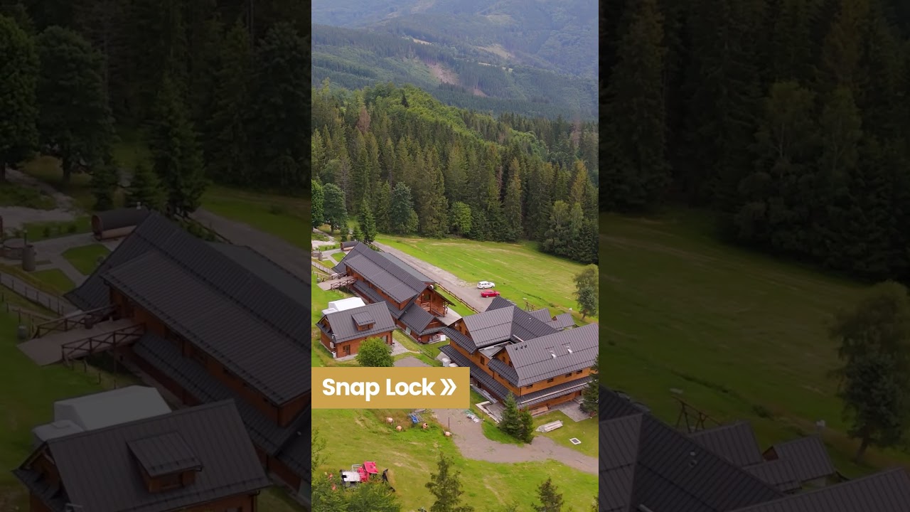 Rąbek zatrzaskowy Snap Lock Alu Matt RAL 9005