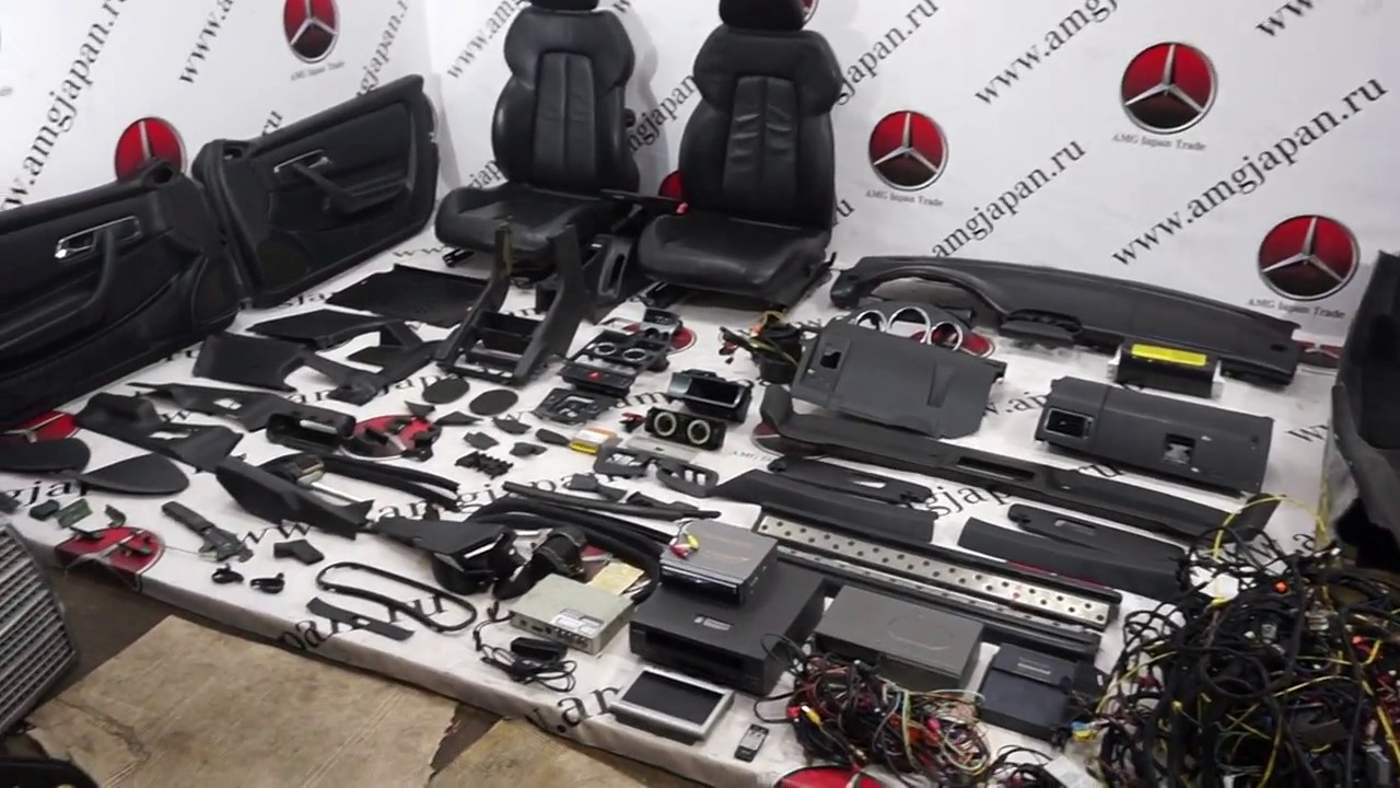 САЛОН В СБОРЕ Mercedes-Benz SLK230 R170