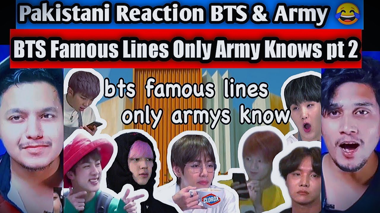 Пакистанец реагирует на известные фразы BTS, которые знают только АРМИ, часть 2 | BTS ARMY | Dab ...