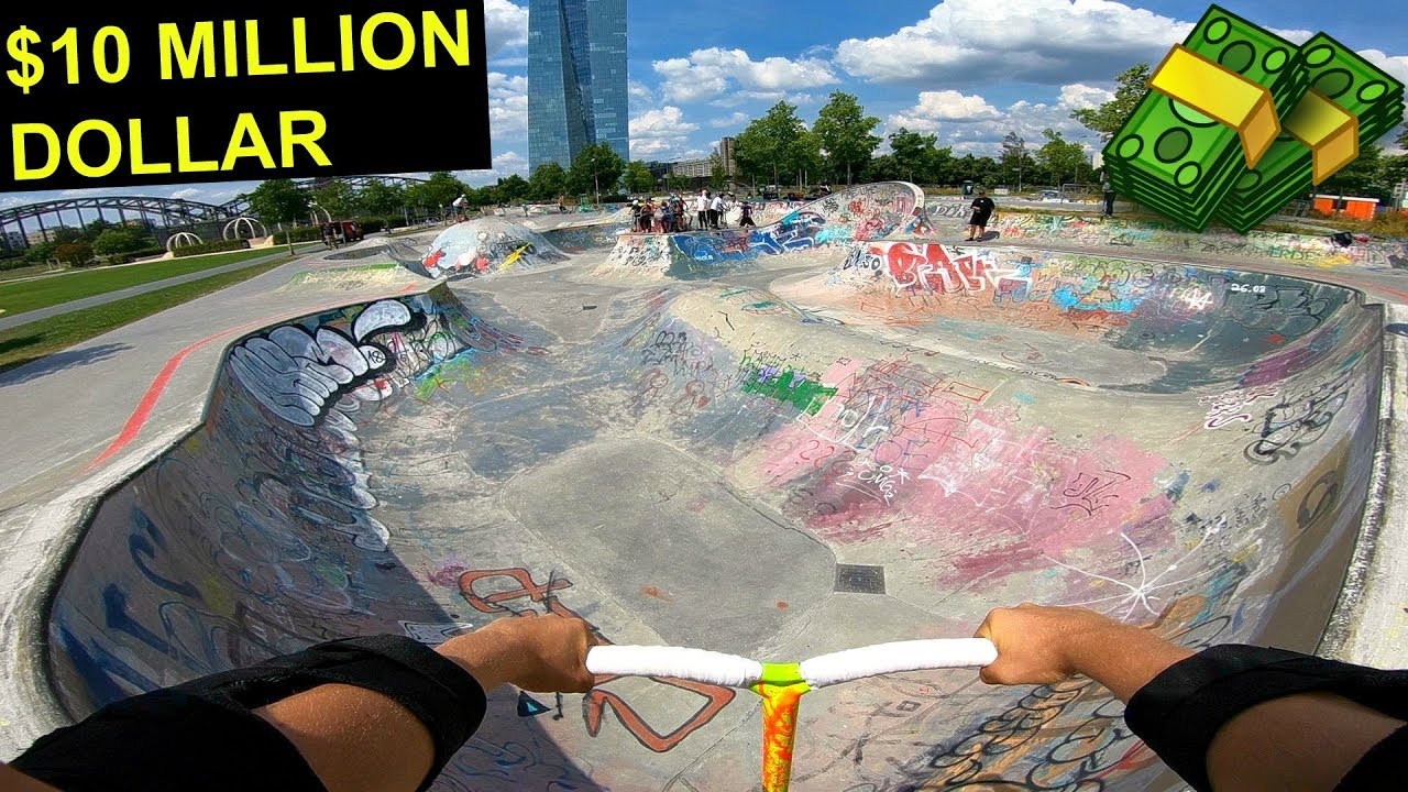 BRAND NEW $10 MILLION SKATEPARK IN GERMANY!
