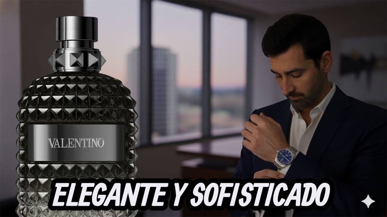 VALENTINO UOMO INTENSE EDP. Perfume con IRIS + CUERO+VAINILLA. Muy elegante y sofisticado.