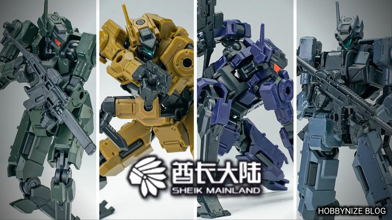 3 min project Series FENRIR (Green, Blue, Yellow, Gray, Metallic Black) Model Kit by SHEIK MAINLAND