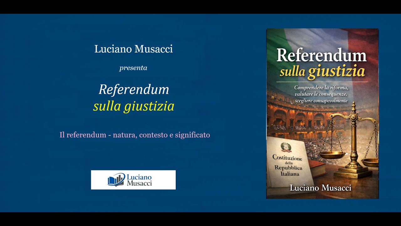 01 - Il referendum   natura, contesto e significato