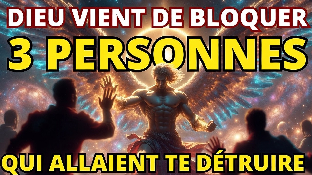 ÉLU(E), TA SOLITUDE N'EST PAS UN ABANDON — C'EST DIEU QUI TE PROTÈGE DE 3 DANGERS ⚡