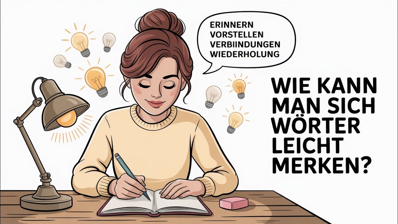 Wie kann man W&ouml;rter leicht merken?Hast du Schwierigkeiten, dir neue deutsche W&ouml;rter zu merken?