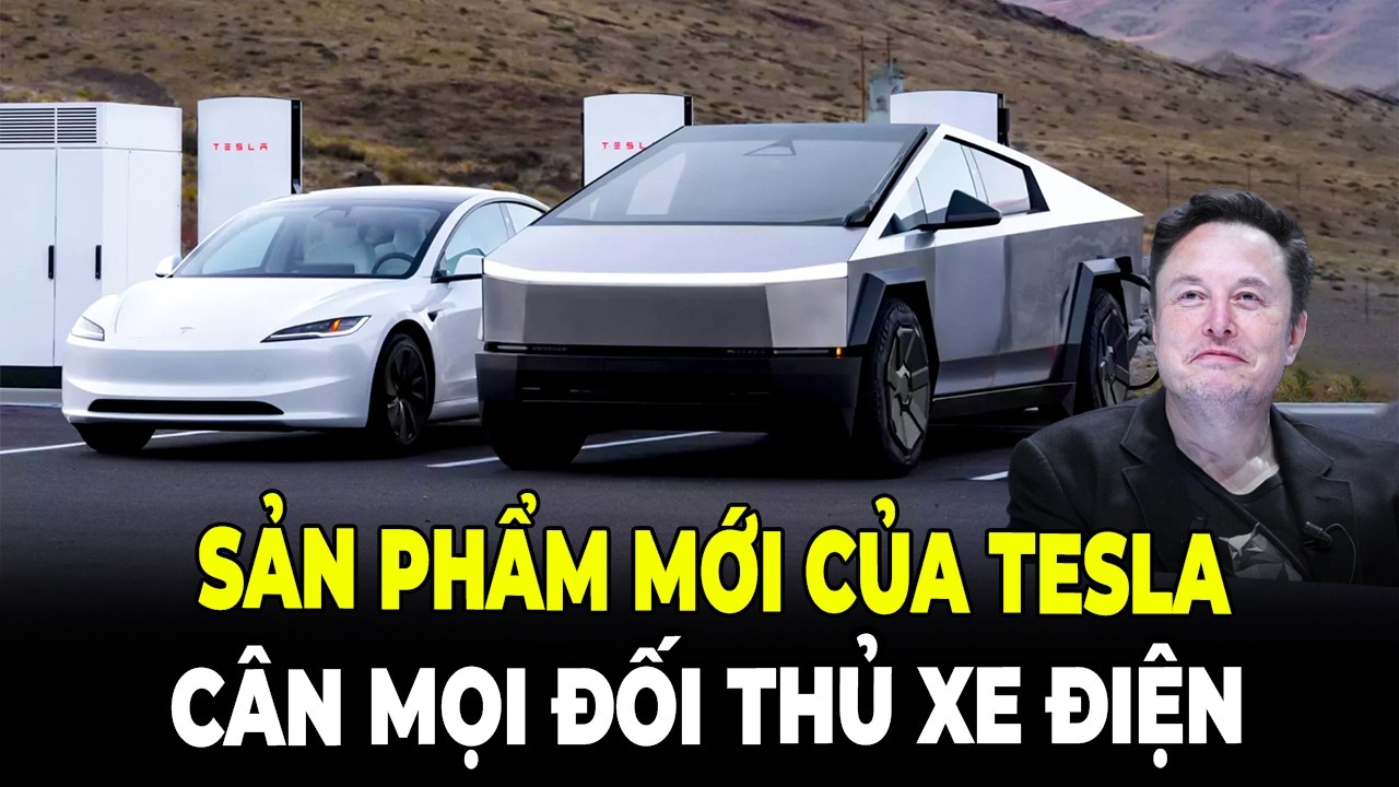 Tesla Bất Ngờ Tung Sản Phẩm Mới Gây Sốc Khiến Mọi Đối Thủ Ngành Xe Điện Chao Đảo