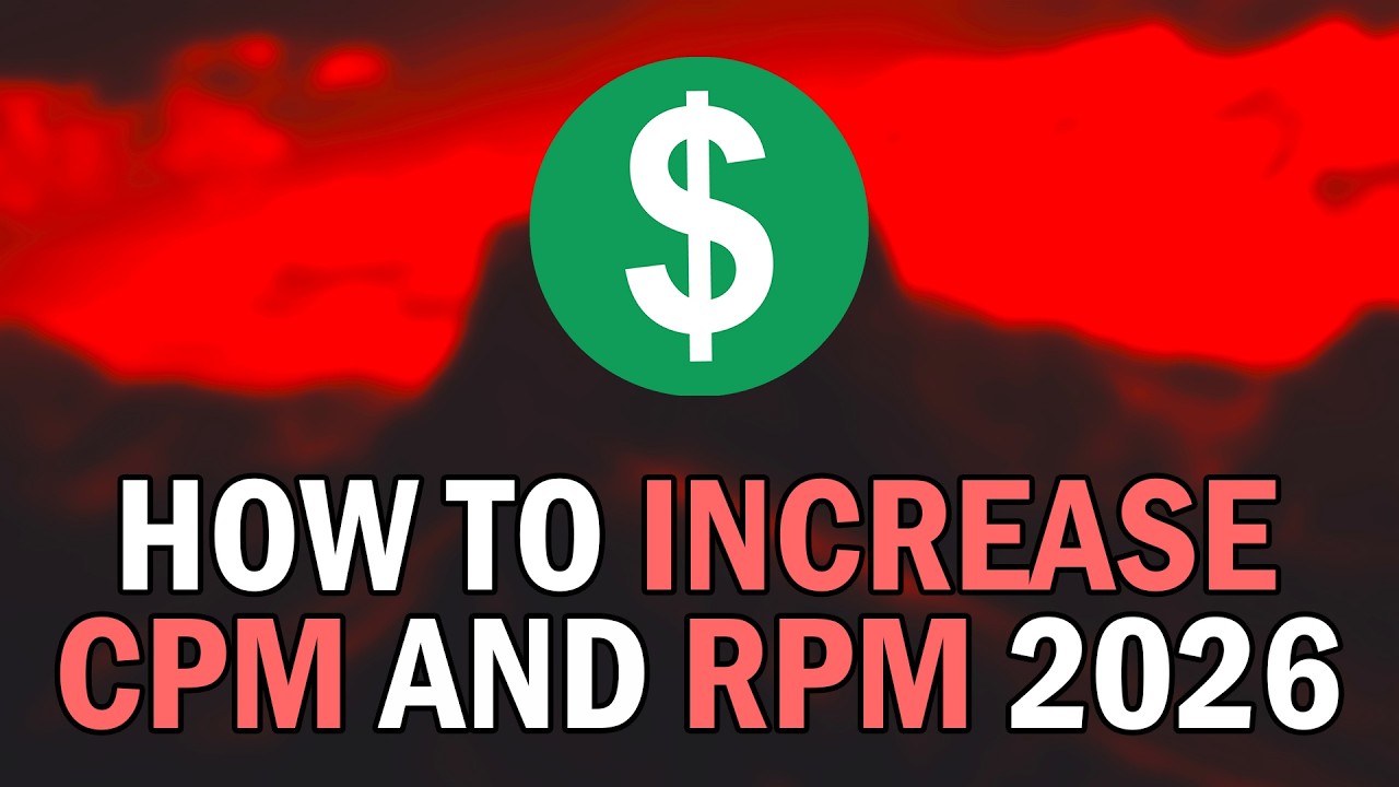 How To Increase YouTube CPM 2026 (How To Increase YouTube RPM 2026)