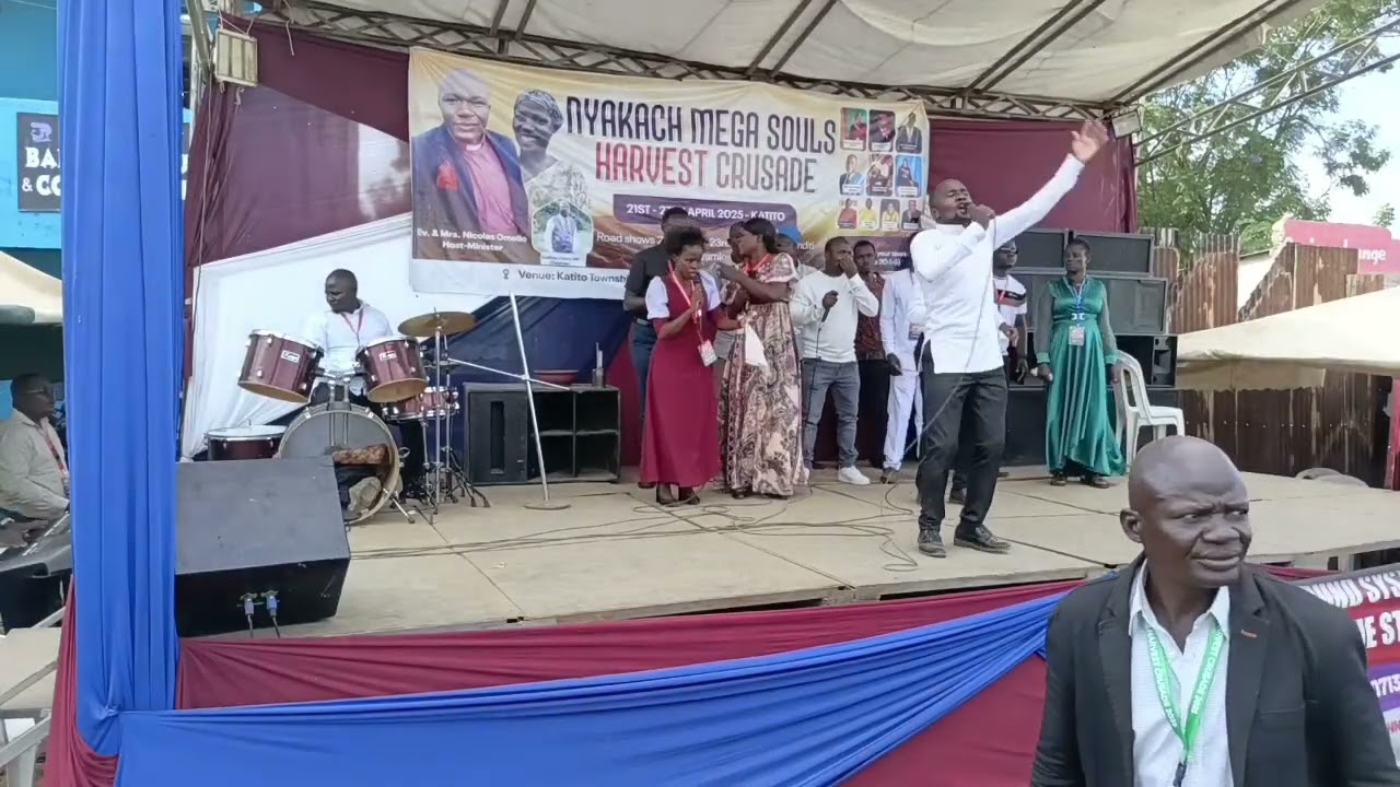 Zaburi band last day praises at Nyakach Katito.