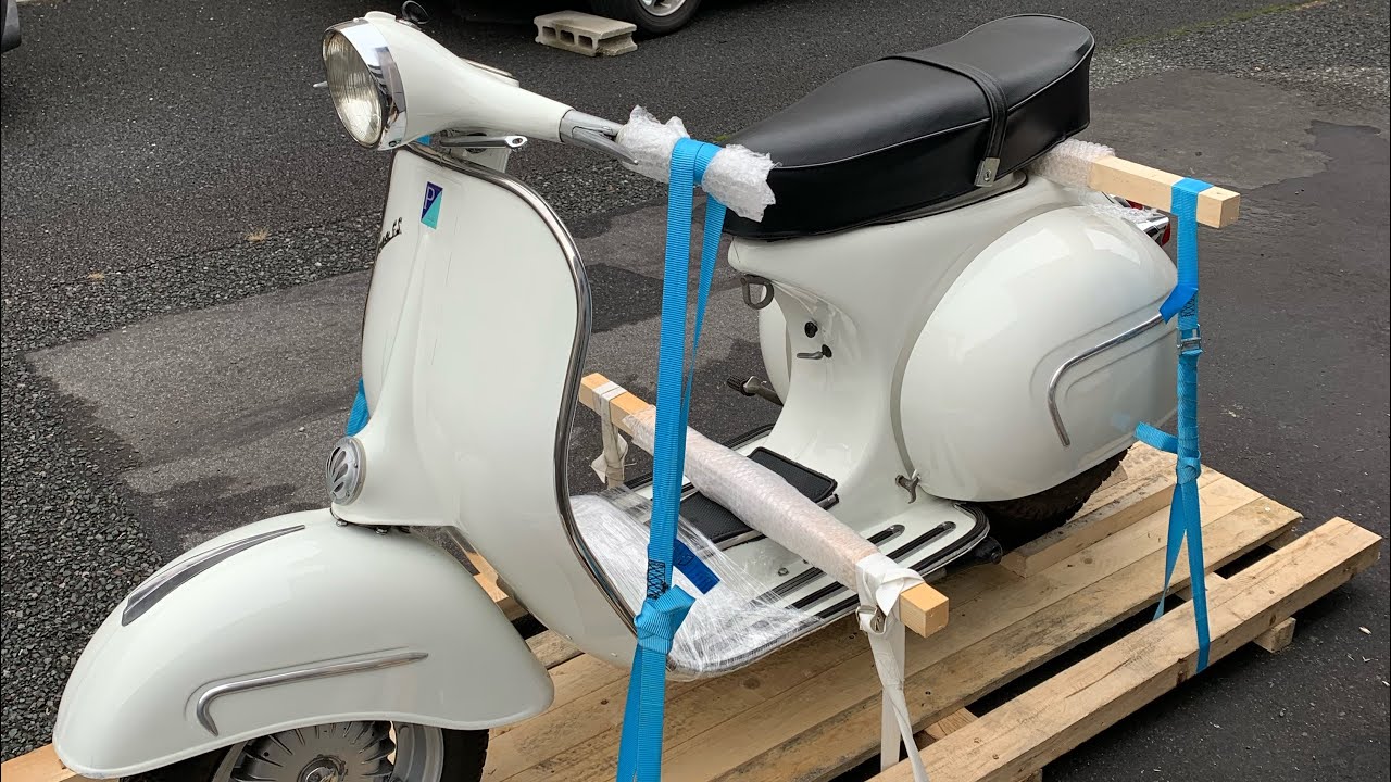 『VESPA GS160 MK1』イタリアから個人輸入してみた　1962年製　個人輸入　ベスパ