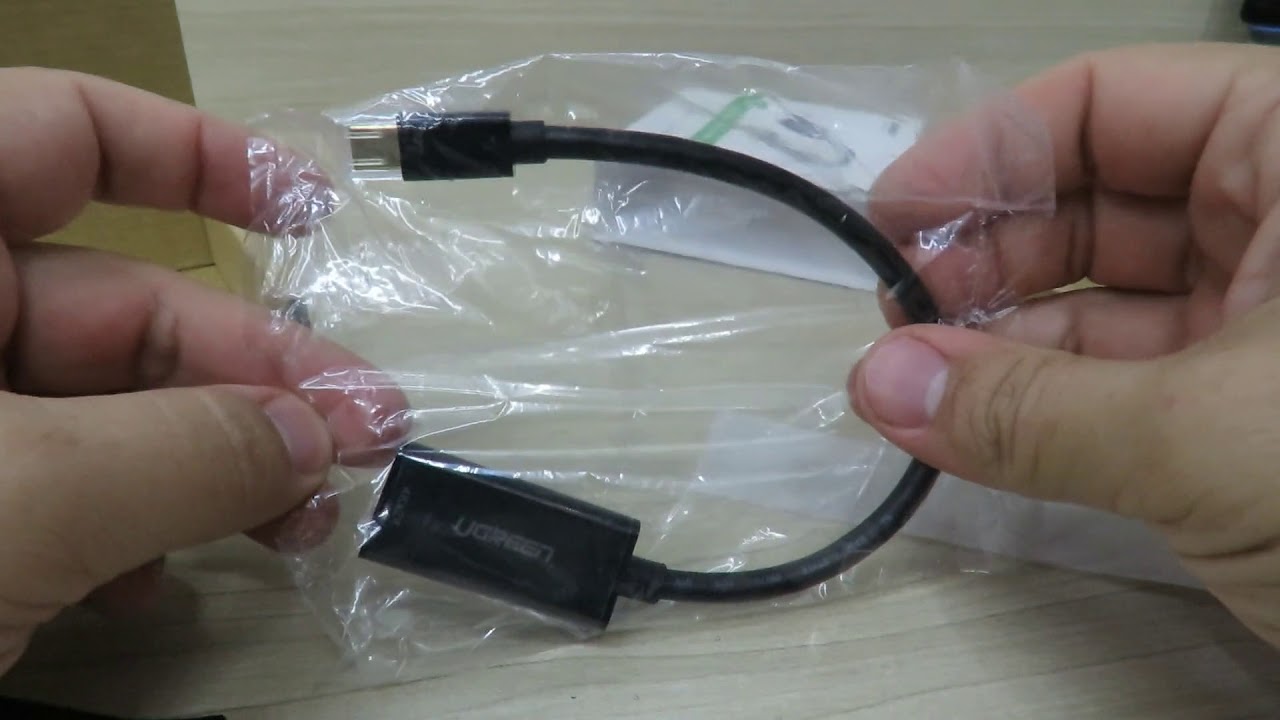 Adaptador de Mini DisplayPort para HDMI Ugreen - Unboxing