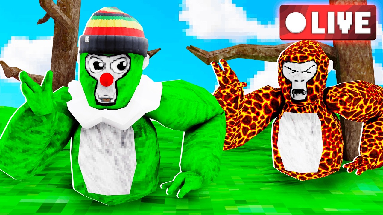🔴 Gorilla Tag LIVE Codes Join Me LIVE! 🔴