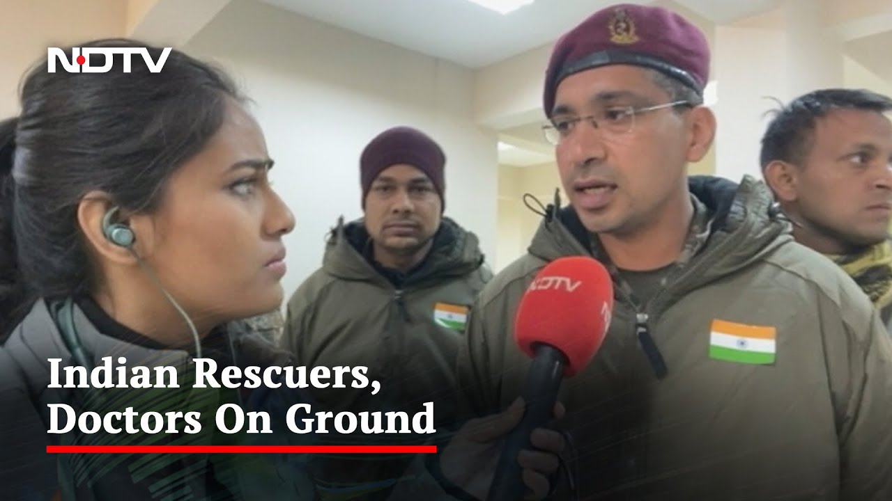 Exclusive: NDTV At Indian Army Hospital In Quake-Hit Turkey