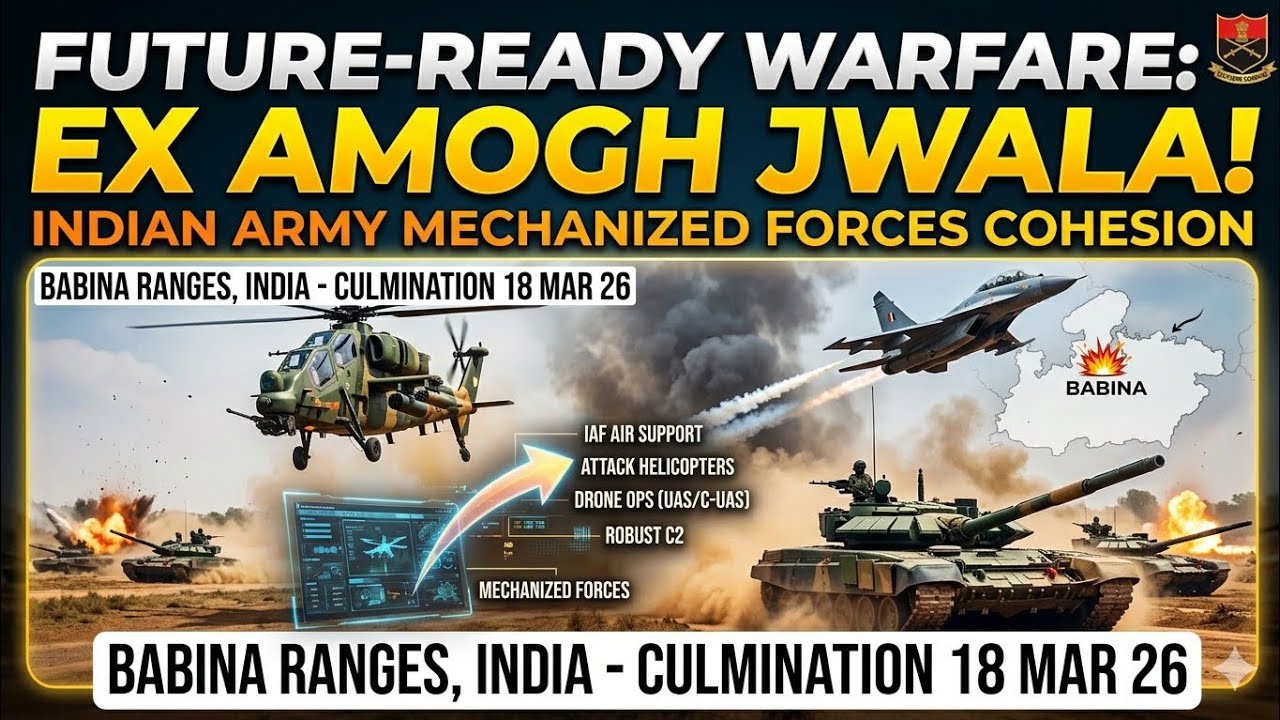 Ex Amogh Jwala: Indian Army&rsquo;s Future-Ready Mechanized Warfare Exercise