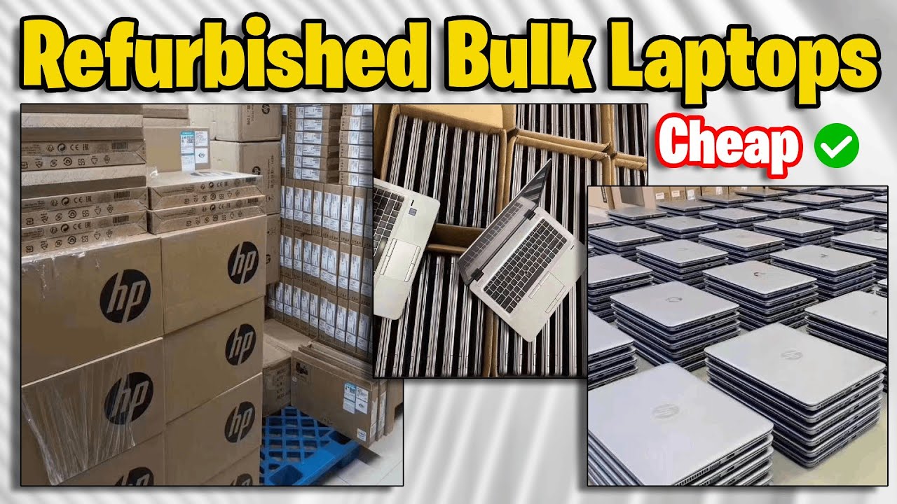 How to Buy Wholesale Refurbished Laptops For Cheap Online.