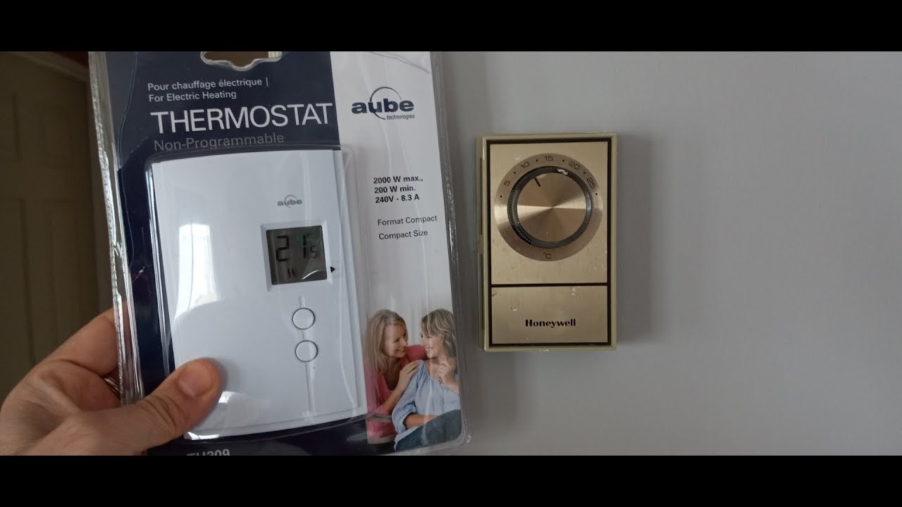 Instructions on how to replace a thermostat