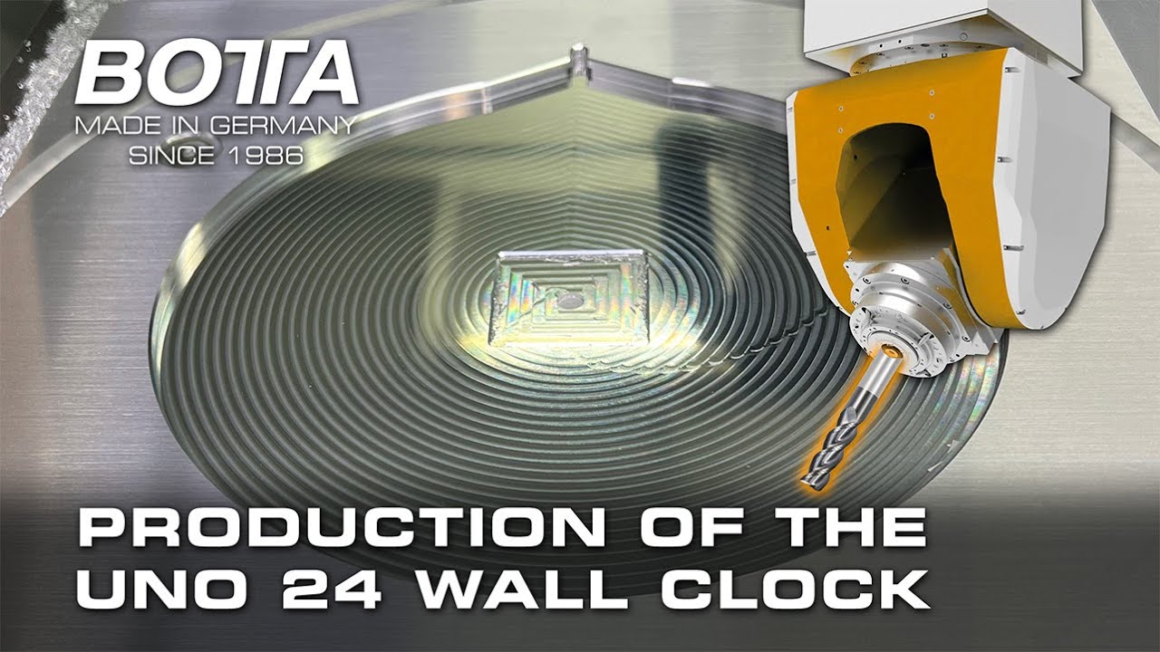 A rare insight into the German UNO 24 Wall CLOCK PRODUCTION - by BOTTA