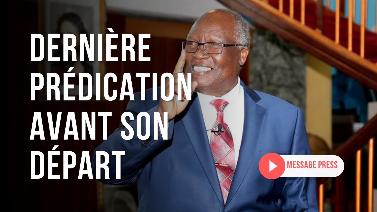 SON CRI RÉSONNE ENCORE : DERNIÈRE PRÉDICATION DU PASTEUR BARUTI AVANT SON DÉCÈS