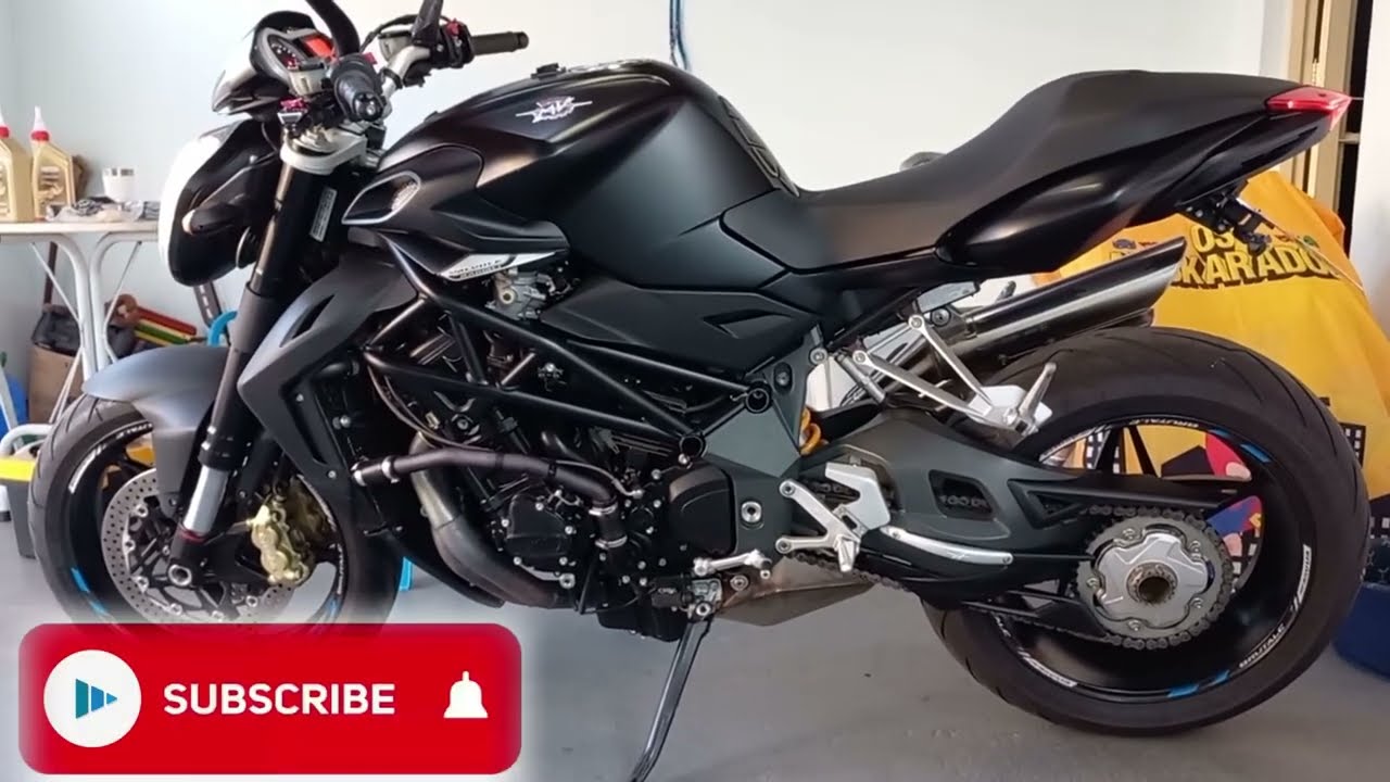 MILITEC NA MV AGUSTA BRUTALE 1090R + TROCA DE ÓLEO E FILTRO.