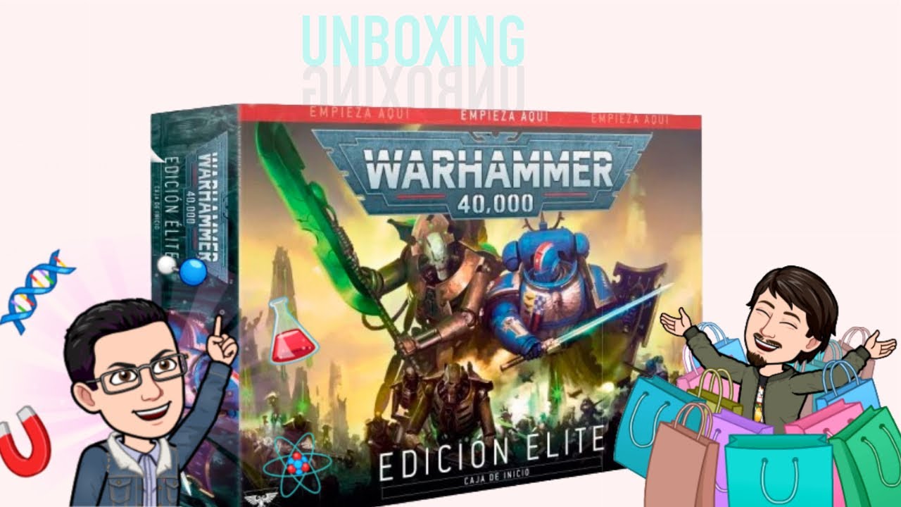 Abrimos el juego de Warhammer 40K Edición Élite volvemos a enrolarnos en las filas del Emperador