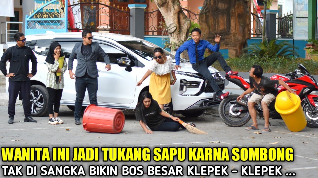 DI RENDAHKAN KARNA JADI TUKANG SAPU OLEH ORANG SOMBONG TAK LAMA KEMUDIAN MALAH JADI BEGINI TERNYATA