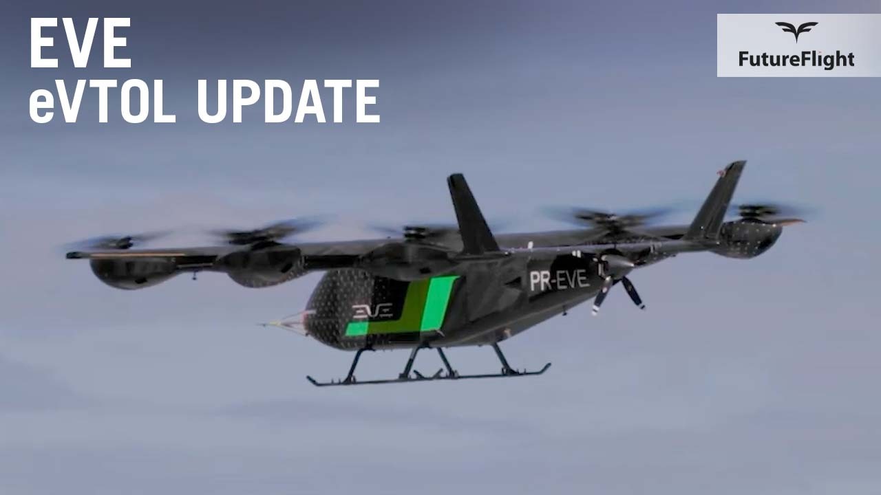Eve Air Mobility Aims for Eve-100 eVTOL Entry into Service in 2027 &ndash; FutureFlight