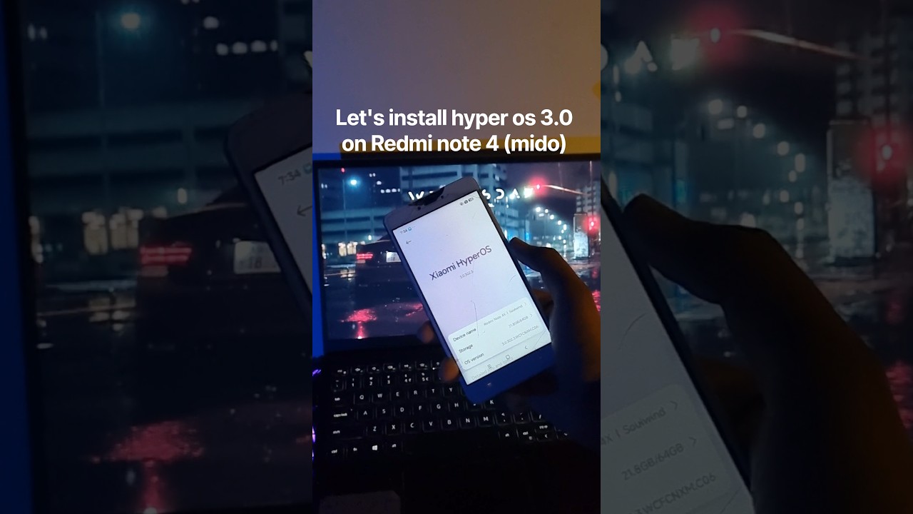 Let's install hyper os 3.0 (Android 16) on Redmi note 4 (mido)